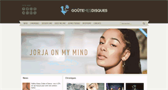 Desktop Screenshot of goutemesdisques.com